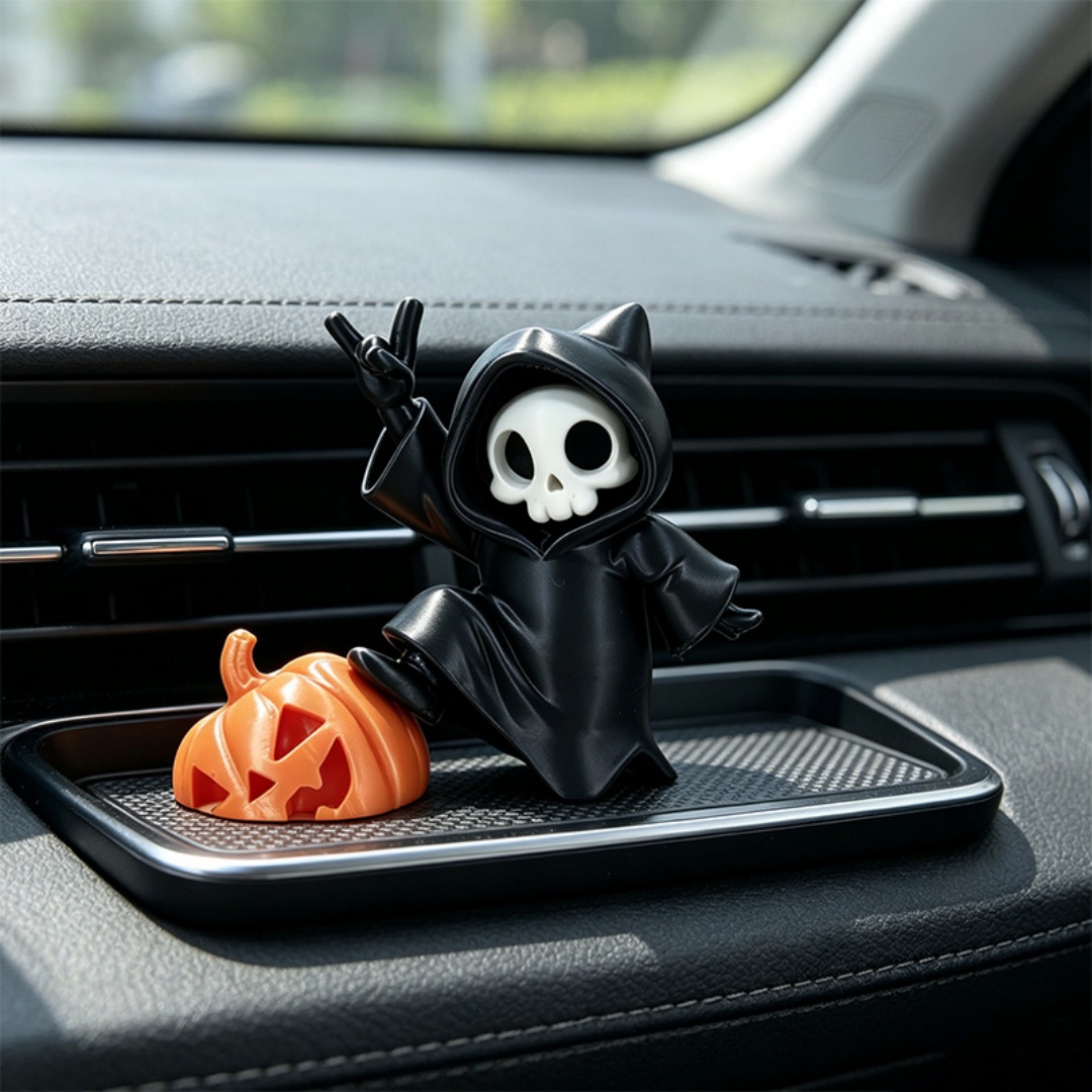 Lighting Mcqueen Bedroom Decor - Statuetta di Grim Reaper con Orecchie