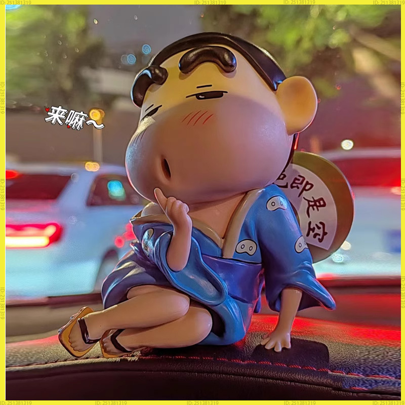 Lighting Mcqueen Bedroom Decor - Nuova Statuetta Decorativa Cartoon Crayon Shin