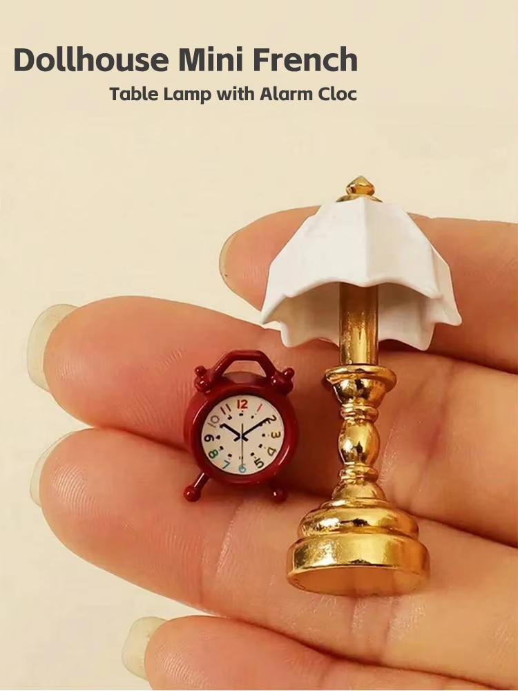Lighting Decor Living Room - Mini Lampada da Tavolo Francese per