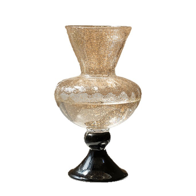 Lighting Decor Living Room - Vaso ornamentale in vetro antico francese,