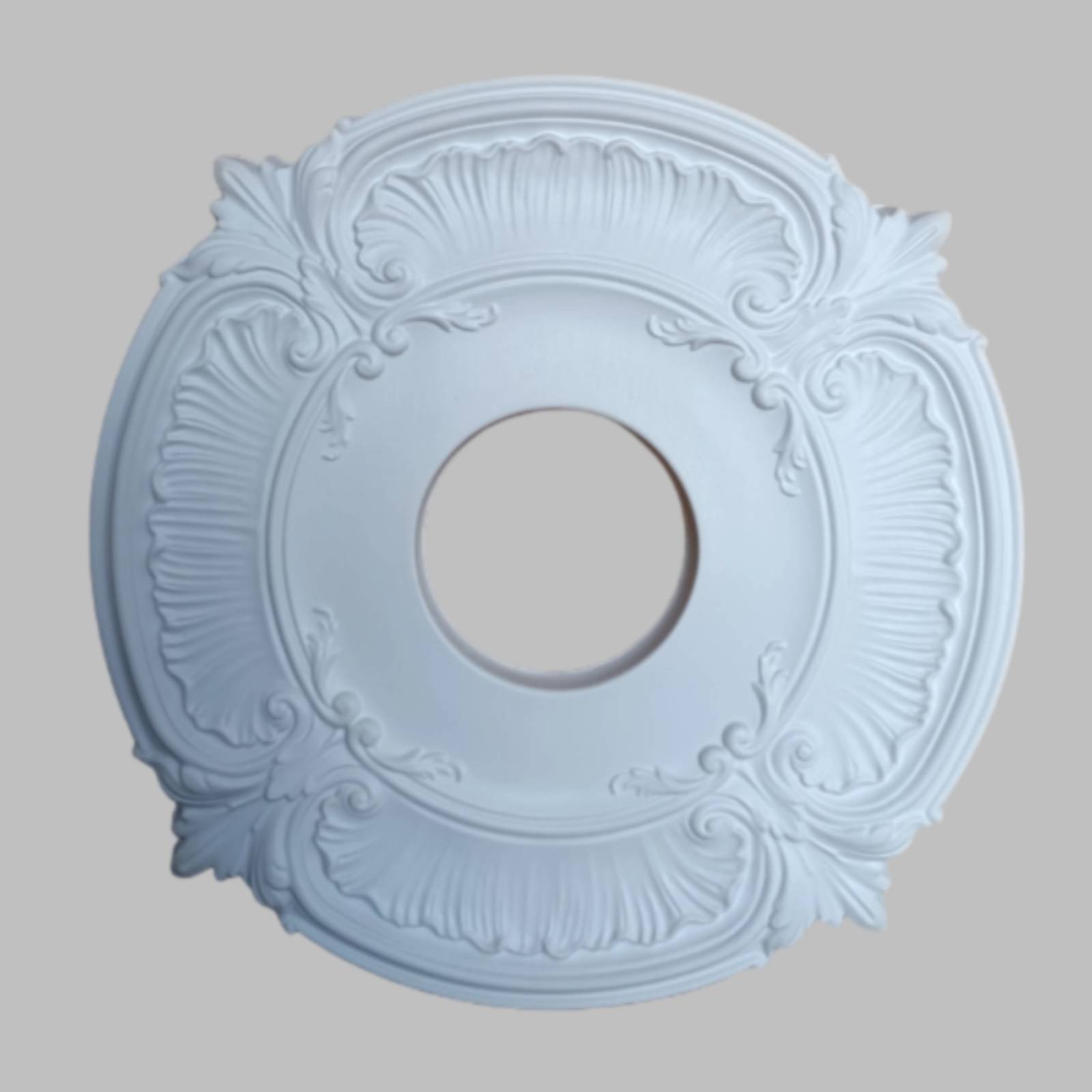 Lightings Decoration - Medaglione da soffitto rotondo in PU,