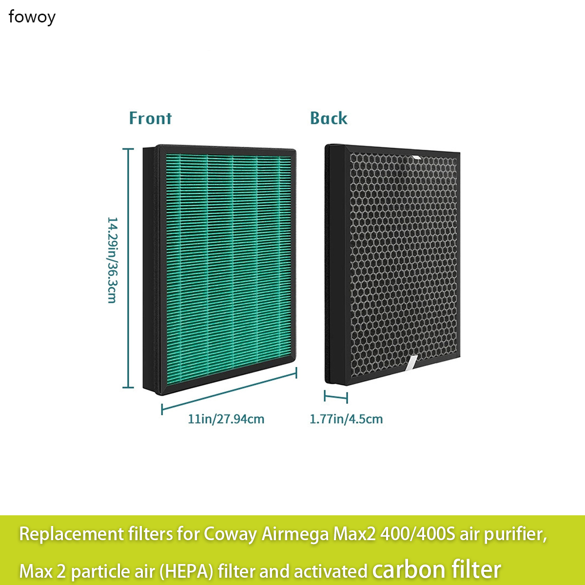 Coway Air Purifier Airmega 400 - Filtri di ricambio per purificatore d'aria