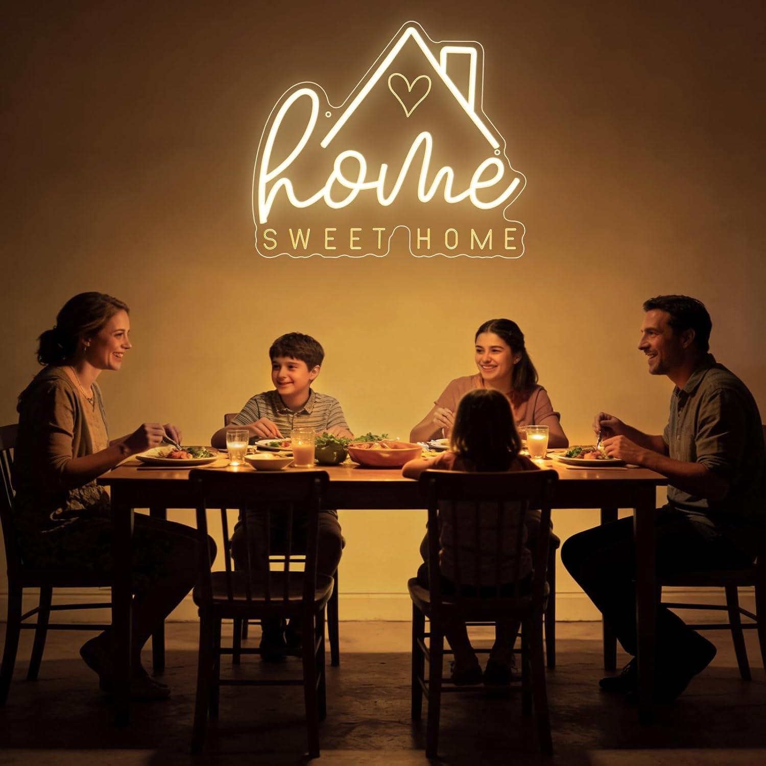 Insegna al Neon 'Sweet Home' c - Lighting Decor Living Room recensione e prezzo