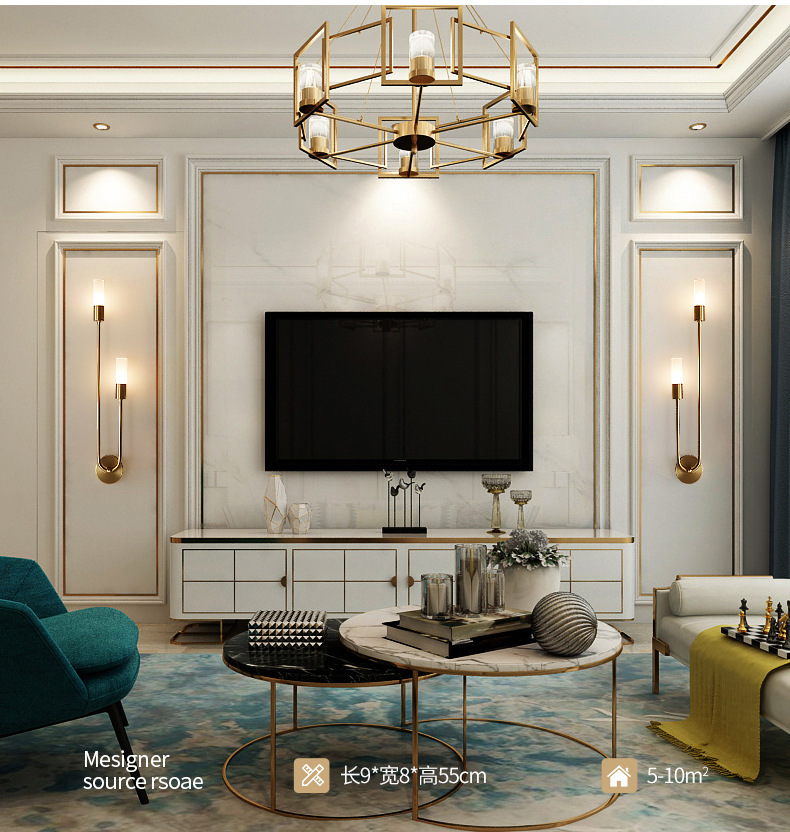 Lampada da Parete LED Decorati - Lighting Decor Living Room recensione e prezzo