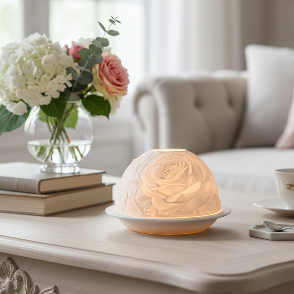 Elegante portacandele in porce - Lighting Decor Living Room recensione e prezzo