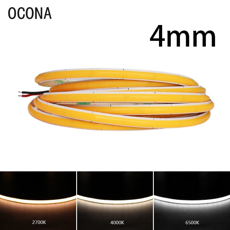 Strisce LED COB strette da 4 m - Lighting Mcqueen Bedroom Decor recensione e prezzo