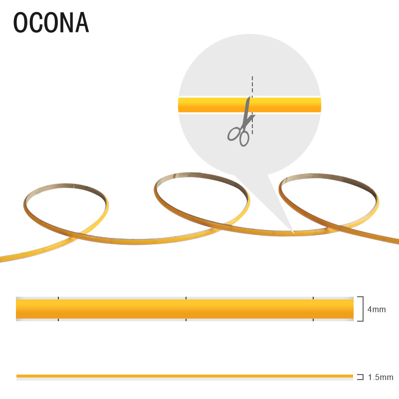 Strisce LED COB strette da 4 m - Lighting Mcqueen Bedroom Decor recensione e prezzo