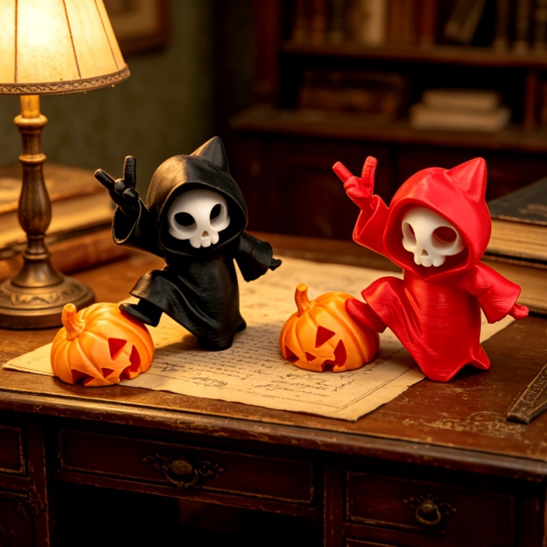 Statuetta di Grim Reaper con O - Lighting Mcqueen Bedroom Decor recensione e prezzo