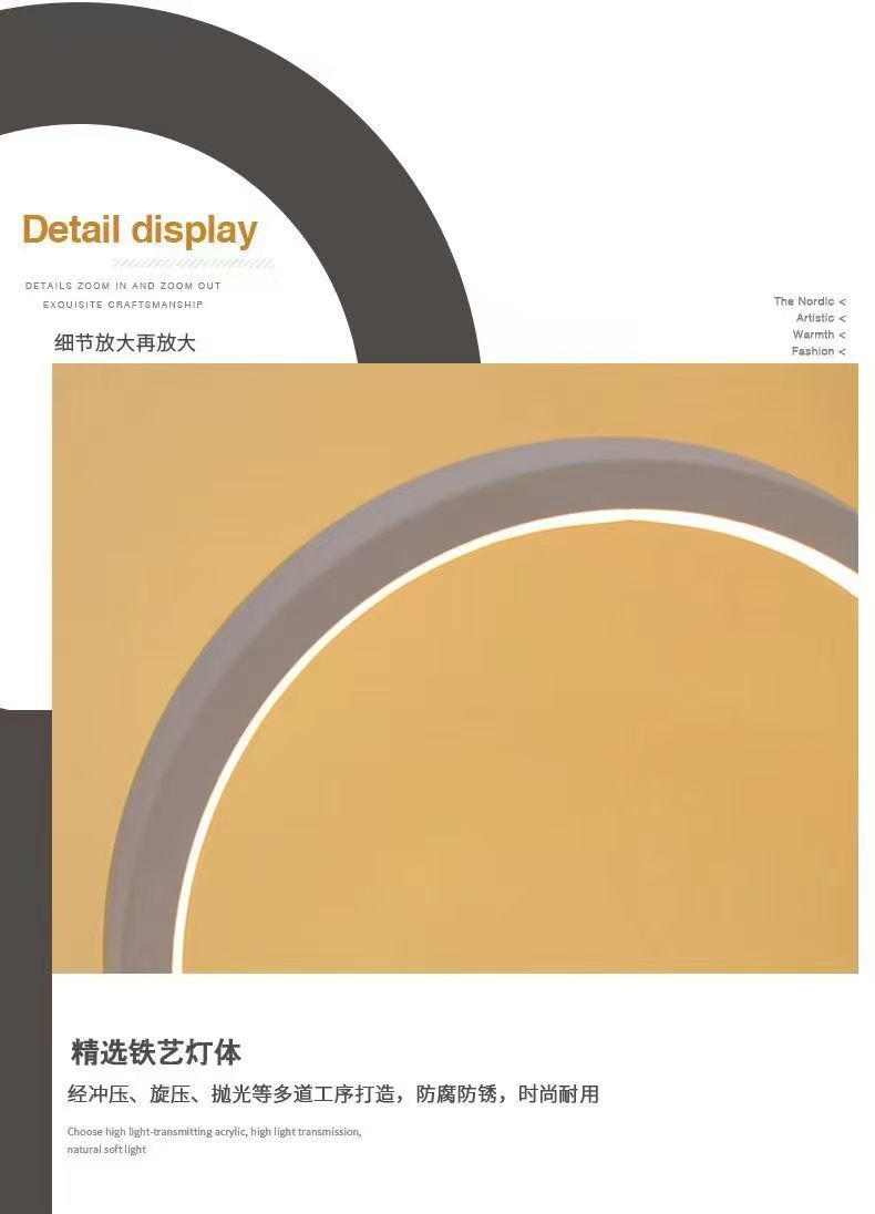 Lampada da tavolo ad anello ci - Lighting Decor Living Room recensione e prezzo