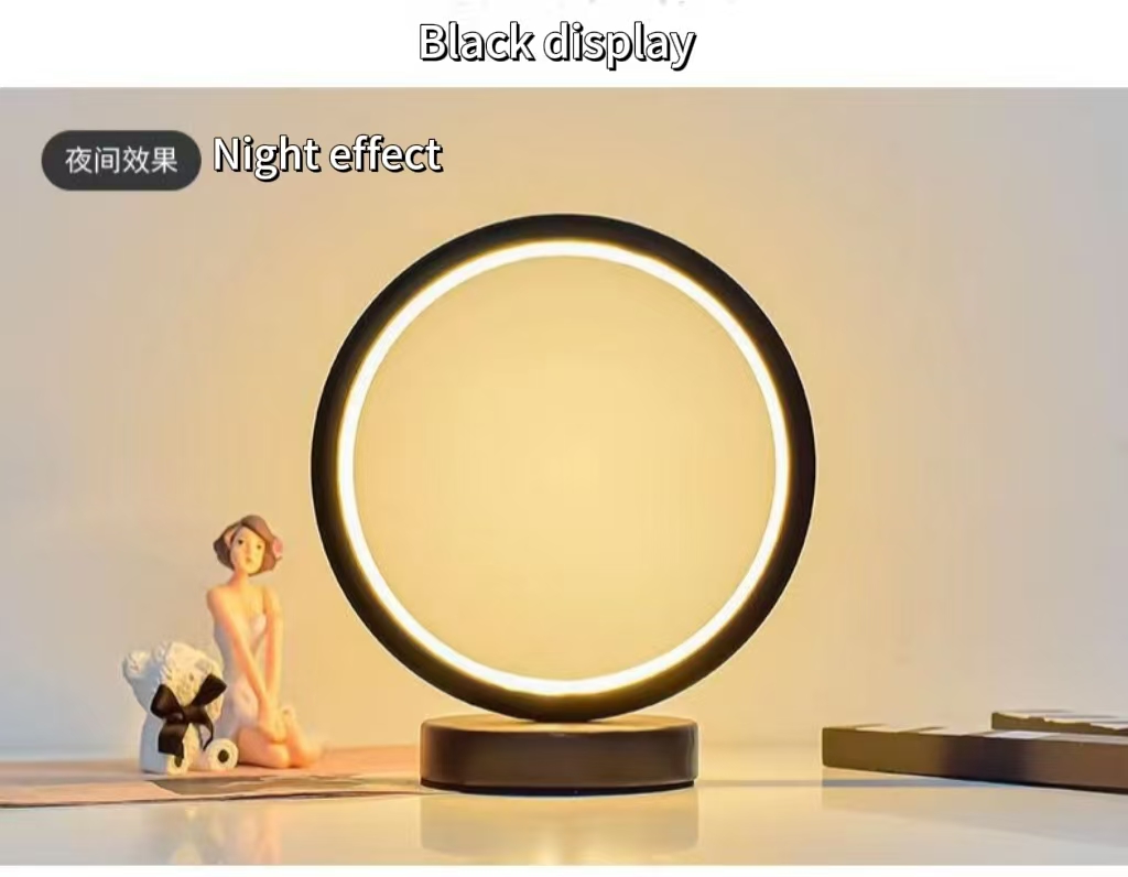 Lampada da tavolo ad anello ci - Lighting Decor Living Room recensione e prezzo