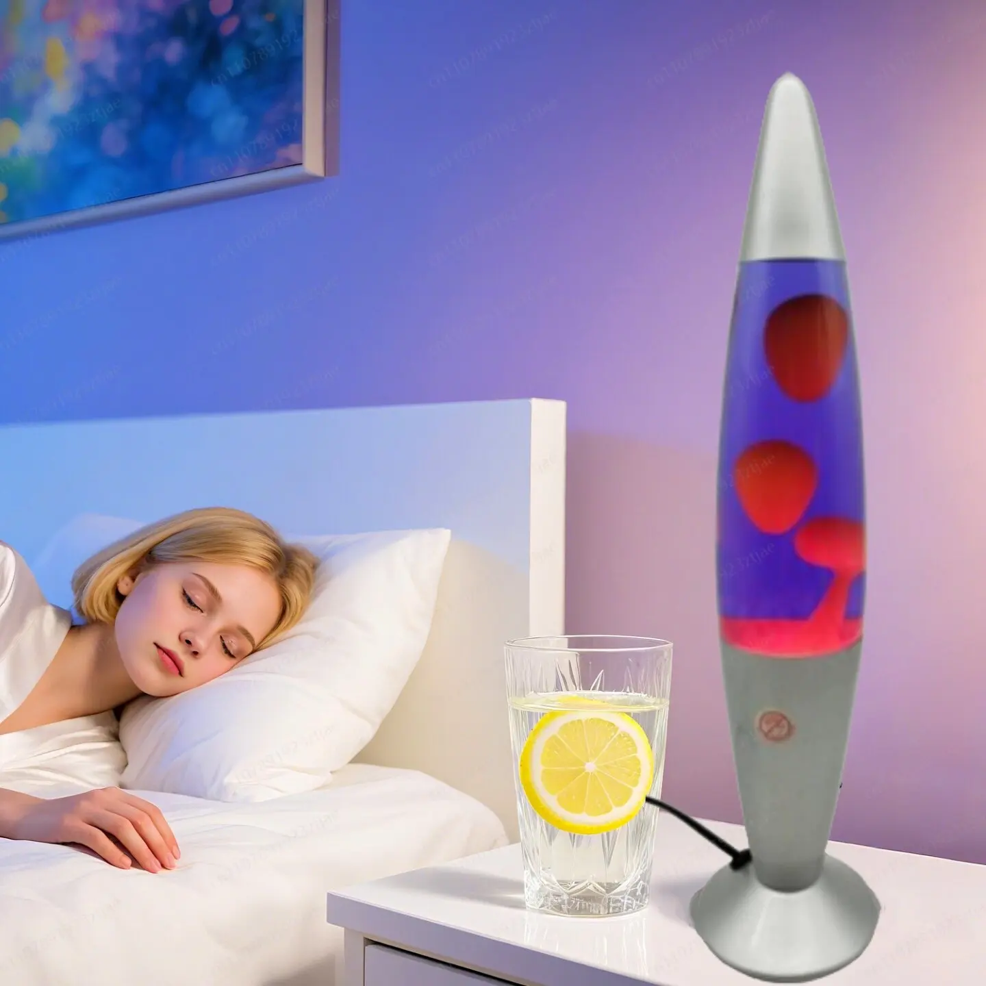 Lampada da tavolo a LED da 16  - Lava Lamp Desktop recensione e prezzo