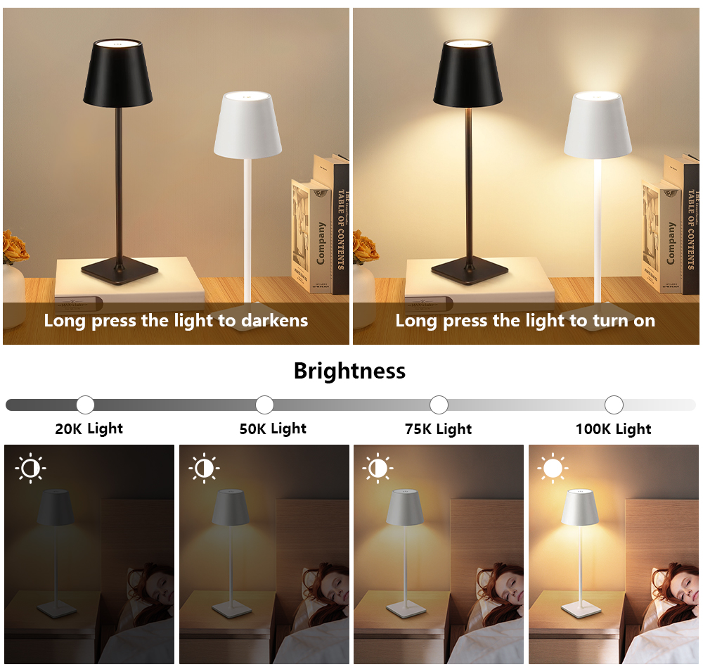 Lampada da Tavolo LED Ricarica - Lightings Decoration recensione e prezzo